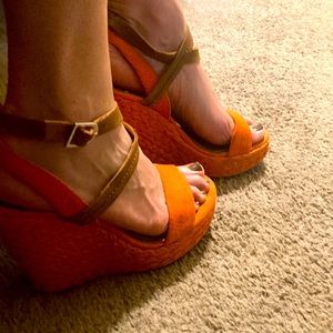 Orange wedges